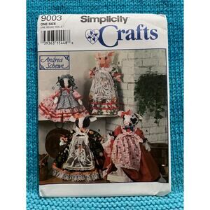 Simplicity 9003 Sewing pattern cow pig  country appliance covers 1980s